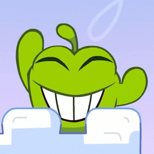 Yay Om Nom GIF