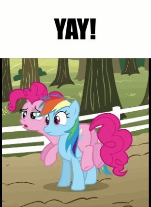 Yay Pinkie Pie GIF