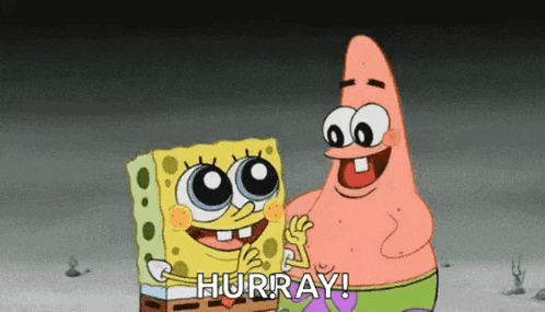 Yay Sponge Bob GIF