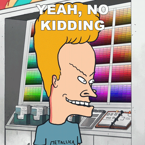 Yeah No Kidding Beavis GIF