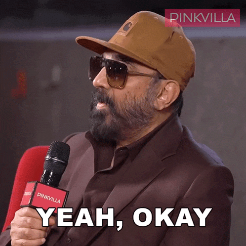 Yeah Okay Kamal Haasan GIF