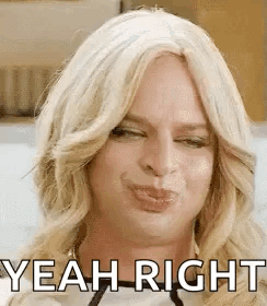 Yeah Right Really GIF