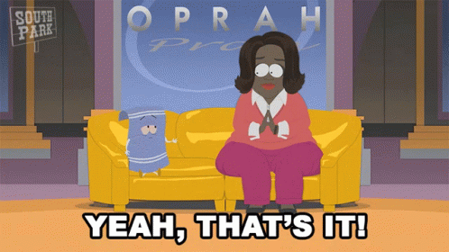 Yeah Thats It Towelie GIF. This 498 x 280 animated GIF is part of our oprah so what is the truth collection. Related themes include done. Created by…