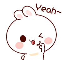 Yeah Wink Sticker