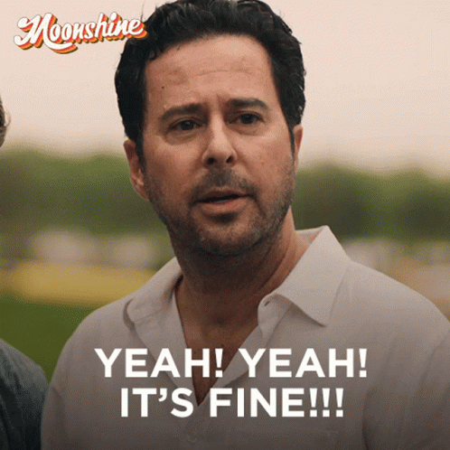 Yeah Yeah Its Fine Daniel Bennett GIF