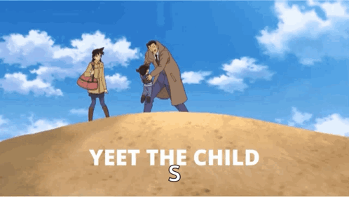 Yeetthechild But Its Detective Conan GIF
