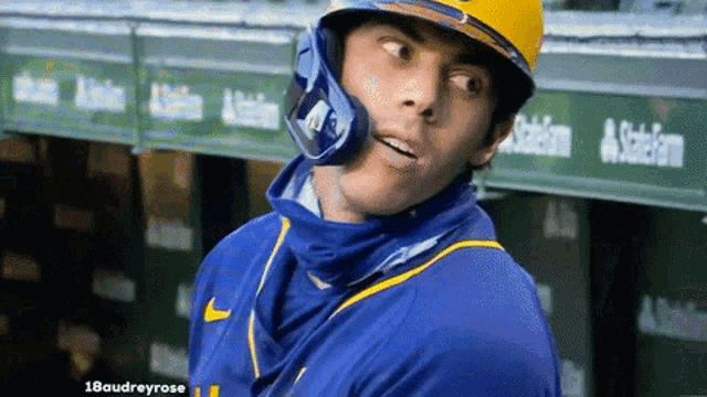 Yelich Milwaukee Brewers GIF
