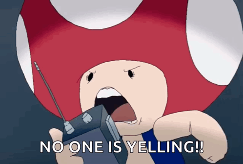 Yelling Screaming GIF. This 498 x 335 animated GIF is part of our toad screaming collection. Related themes include angry, mario, scream. Created by…