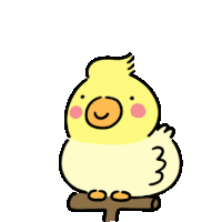 Yellow Bird Sticker
