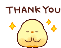 Yellow Cute Sticker