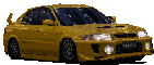 Yellow Evo Sticker