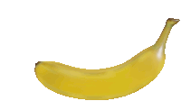Yellow Spinning Banana Sticker