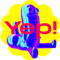 Yep Meme Sticker