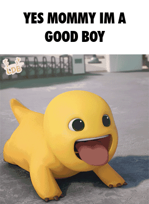 Yes Mommy Im A Good Boy GIF