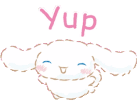 Yes Yup Sticker