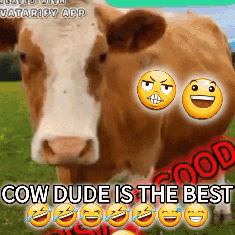 Yfga GIF. This 480 x 480 animated GIF is part of our cow milk collection. Created by Johnny3737373838838282. View the original animation, share it, or…