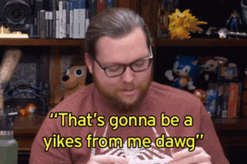 Yikes Disgusted GIF. This 498 x 331 animated GIF is part of our thats a no for me dawg collection. Related themes include funny, what, yikes. Created by…