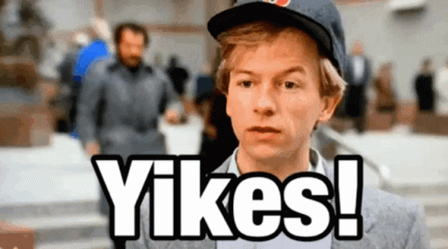 Yikes GIF