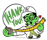 Ymaz Thank You Sticker