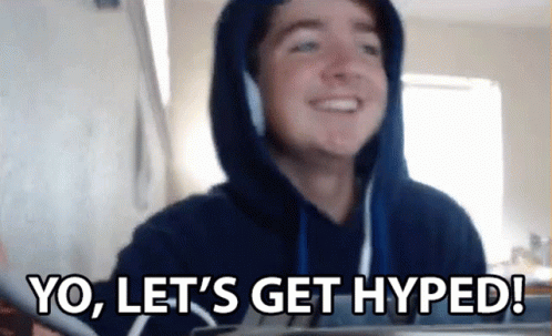 Yo Lets Get Hyped Joshua Sharon GIF