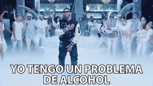 Yo Tengo Un Problema De Alcohol Alcholico GIF