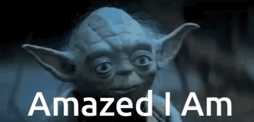 Yoda Amazed I Am GIF