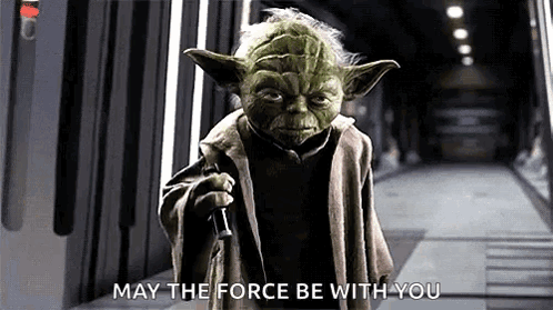 Yoda Lightsaber GIF
