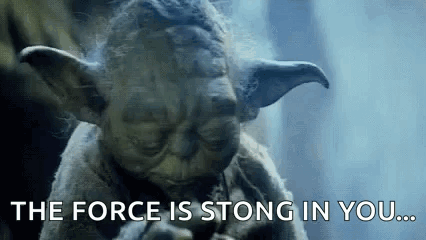 Yoda The Force GIF