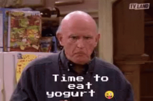 Yogurt Time To Eat Yogurt GIF