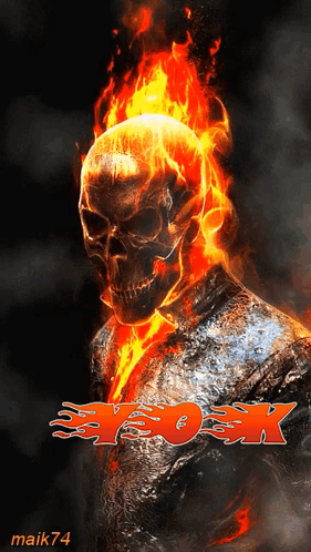 Yok Ghost Rider Yok GIF. This 281 x 498 animated GIF is part of our hantu collection. Created by Ali_FF. View the original animation, share it, or browse…