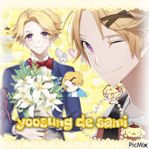 Yoosung De Sami Mystic Messenger GIF