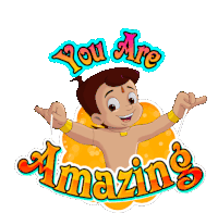 You Are Amazing Chhota Bheem Sticker