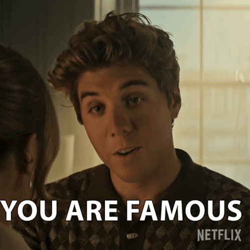 You Are Famous Adam GIF
