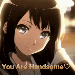 You Are Handsome Anime Anime Handsome GIF