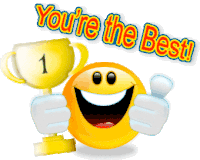 You Are The Best Congrats Sticker