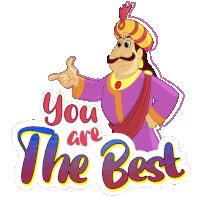 You Are The Best Raja Indravarma Sticker
