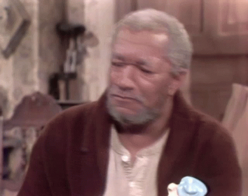 You Big Dummy Redd Foxx GIF. This 498 x 393 animated GIF is part of our grady sanford and son collection. Related themes include angry, disappointed…