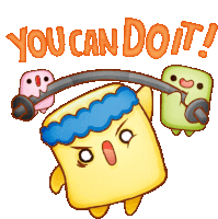 You Can Do It! Sticker