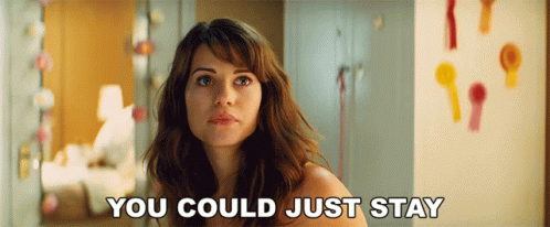 You Could Just Stay Lyndsy Fonseca GIF. This 498 x 206 animated GIF is part of our lyndsy fonseca collection. Created by KickAssMovie. View the original…