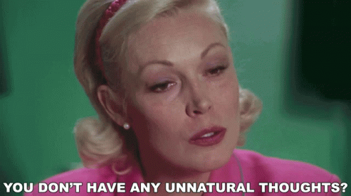 You Dont Have Any Unnatural Thoughts But Im A Cheerleader GIF