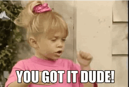 You Got It Dude Full House GIF. This 424 x 284 animated GIF is part of our you got it dude collection. Related themes include full house, ok, okay. Created…
