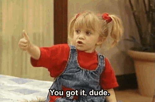 You Got It, Dude GIF