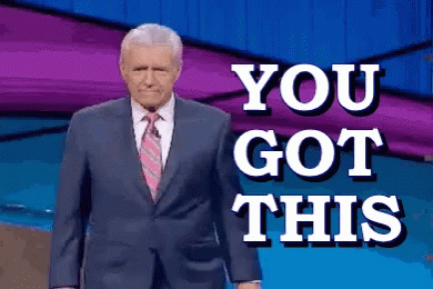 You Got This Motivational GIF. This 390 x 260 animated GIF is part of our jeopardy music collection. Related themes include motivational, you can do it…