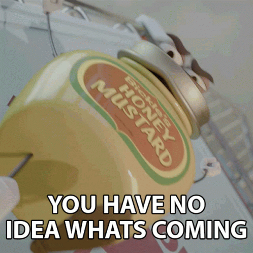 You Have No Idea Whats Coming Be Prepared GIF. This 498 x 498 animated GIF is part of our honey youve got a big storm coming collection. Created by…