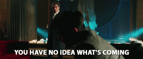 You Have No Idea Whats Coming Threaten GIF. This 498 x 206 animated GIF is part of our john wick dog collection. Related themes include john wick. Created…
