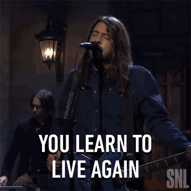 You Learn To Live Again Dave Grohl GIF