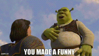 You Made A Funny Shrek GIF. This 400 x 225 animated GIF is part of our lustiges gewitter collection. Related themes include funny, shrek. Created by…