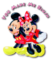 You Make Me Blush Smile Sticker