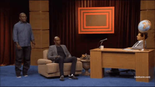 You Need A New Desk Eric Andre GIF
