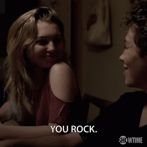 You Rock Kiss GIF